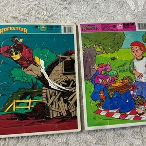 Rocketeer and My Pet Monster Frame-Tray Puzzle Set